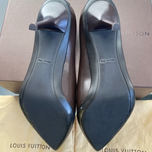 Louis Vuitton Leather Heels - Picture 6 of 7